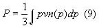 pressure of an isotropic gas